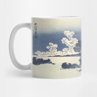 The beach of Shichiri-ga-hama in the province of Sagami Mug